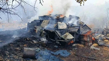 Manavgat’ta 4 dönüm kızılçam ormanı yandı
