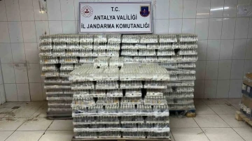 Kaçak içki operasyonu: Bin 70 litre ele geçirildi