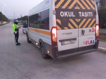 Manisa’da okul servislerine yönelik denetimler devam ediyor
