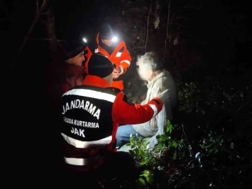 Bursa'da mantar toplarken ormanda kayboldu