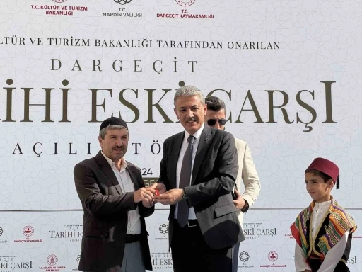 Mardin’de restorasyonu tamamlanan 400 yıllık Süryani Çarşısı açıldı
