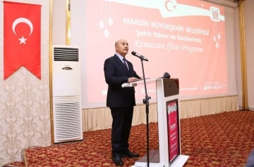 Mardin’de şehit aileleri ve gaziler onuruna iftar yemeği
