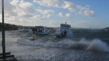 Marmara Denizi'nde fırtına uyarısı