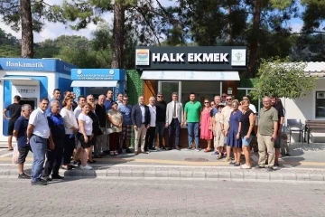 Marmaris’te ikinci halk ekmek büfesi açıldı
