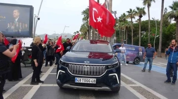 Marmaris’te TOGG’a büyük ilgi
