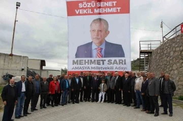 Mehmet Sarı: “Geleceği aydınlık bir Amasya hazırlıyoruz”
