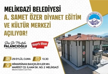 Melikgazi Belediyesi yeni bir projeyi daha hayata geçiriyor
