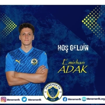 Menemen FK, Emirhan Adak’ı kadrosuna kattı
