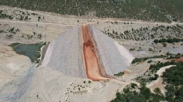 Menteş Barajı’nda inşaat çalışmaları devam ediyor
