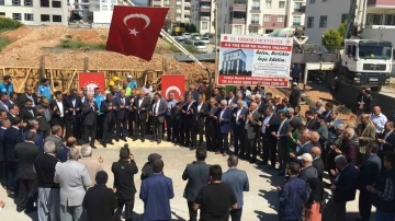 Mersin’de 150 öğrenci kapasiteli Kur’an kursunun temeli atıldı
