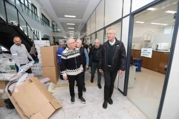 Mezitli Belediyesi depremzedeleri ağırlamaya devam ediyor