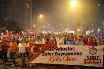 Mezitlililer ‘zaferi’ coşkuyla kutladı
