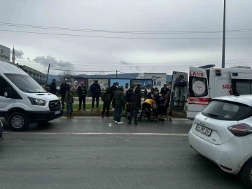 Milas’ta minibüs yayaya çarptı: 1 yaralı
