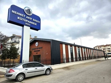 Milli şairin adını alacak kütüphanede sona gelindi
