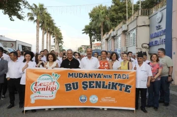 Mudanya lezzet şenliği başladı