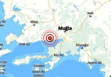 Muğla’da korkutan deprem