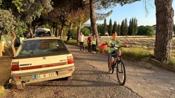 Muğla’da depremzede çocuklara bisiklet morali
