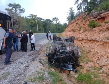 Muğla’da kaza: Genç Parti il başkanı ve oğlu yaralandı
