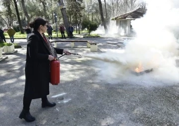 Muğla Sağlık İl Müdürlüğü’nde yangın tatbikatı yapıldı
