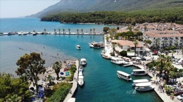 Muğla sahillerinde bayramın ikinci gününde de yoğunluk yaşandı