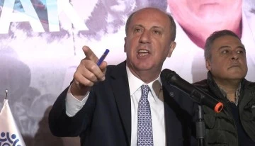 Muharrem İnce'den CHP'ye sert eleştiriler 