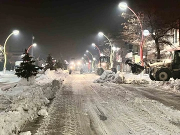 Kar temizleme çalışması