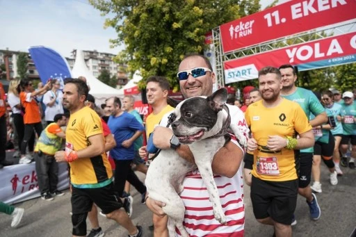 Bursa'dan Türkiye'ye örnek olan 11. Eker I Run Koşusu