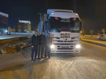 Nazilli’den Kahramanmaraş’a gönül köprüsü
