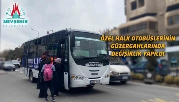 Nevşehir’de otobüs güzergâhları değişti
