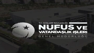 Nüfus ve Vatandaşlık İşleri Genel Müdürlüğünden "geçici kimlik belgesi" açıklaması