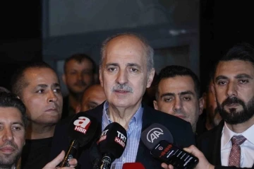 Numan Kurtulmuş: &quot;AK Parti ilçe binasına yapılan bu saldırıyı şiddetle kınıyorum”
