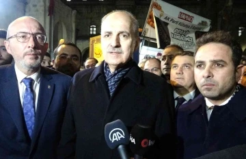 Numan Kurtulmuş: &quot;Türkiye, Müslüman ve mazlum milletlerin öncüsü ve sözcüsüdür&quot;
