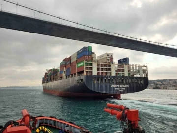 Odesa Limanı’ndan ayrılan yük gemisi, İstanbul Demirleme Sahası’nda demirlendi

