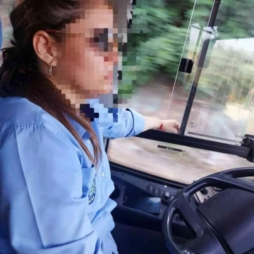 Kadın şoför tutuklandı