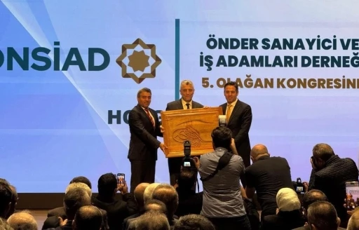 ÖNSİAD’ın 5’inci Olağan Kongresi yapıldı, Ekrem Kap başkan oldu
