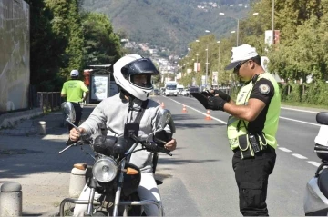 Ordu’da bir haftada yaklaşık 14 bin araç ve sürücüsü denetlendi
