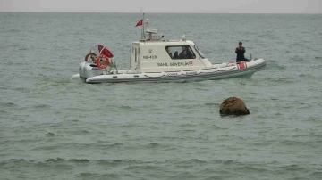 Ordu’da denizde bulunan mayın benzeri cisim ekipleri harekete geçirdi