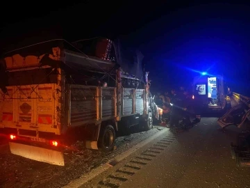 Osmaniye’de kamyonet tıra arkadan çarptı: 2 ölü
