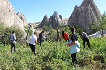 Özel çocuklar ilkbaharda ektikleri sebzeleri hasat etti
