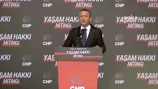 Özgür Özel'den Erdoğan'a çağrı!