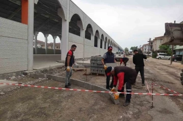 Pazaryeri çevre yolları yenileniyor
