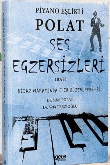 Piyano eşlikli ses egzersizleri kitabı çıktı
