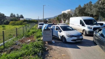 Polisten kaçarken kaza yaptı, kovalamaca sonucu yakalandı