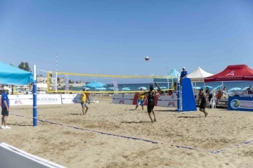 Probeach Tour Plaj Voleybolu Mersin etabı, Kızkalesi’nde başladı