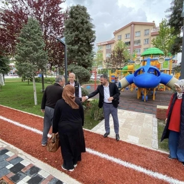 Pursaklar’da yenilenen park vatandaşların hizmetine sunuldu
