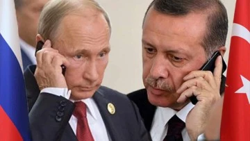 Putin, Cumhurbaşkanı Erdoğan'la görüştü 