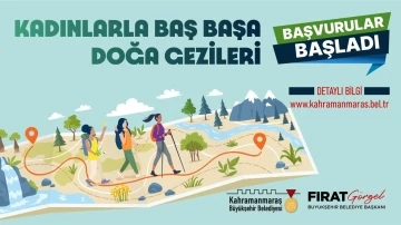 &quot;Kadınlarla Baş Başa Doğa Gezileri&quot;ne başvurular başladı
