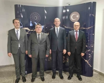 Rektör Özölçer’den Türkiye Uzay Ajansı Başkanı Kıraç’a ziyaret
