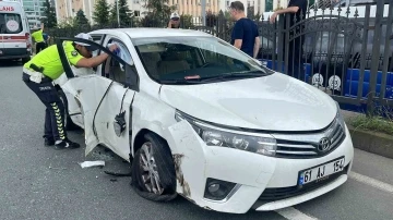 Rize’de trafik kazası: 3 yaralı

