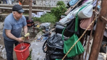 Sağanak nedeniyle su baskınlarının olduğu Çankaya'da temizlik çalışmaları sürüyor